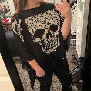 Skull Poncho
